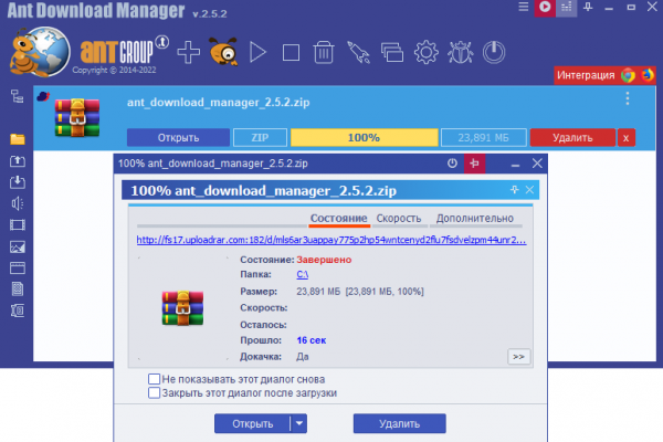 Ant Download Manager 2.16.7 (Repack & Portable)
