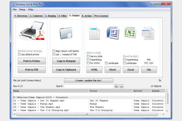 Directory List & Print Pro 4.40 (Repack & Portable)